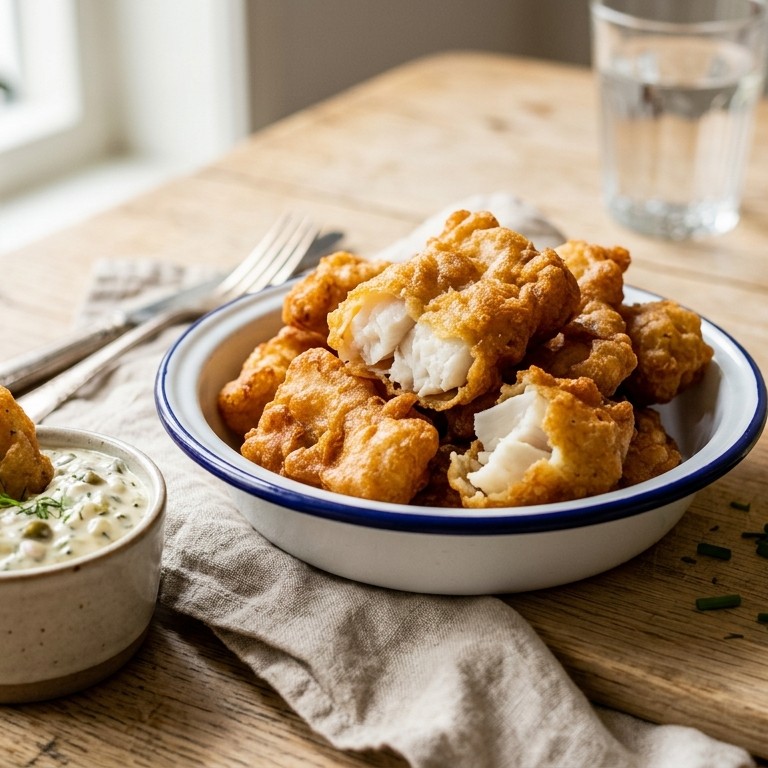 Kibbeling met remouladesaus recept