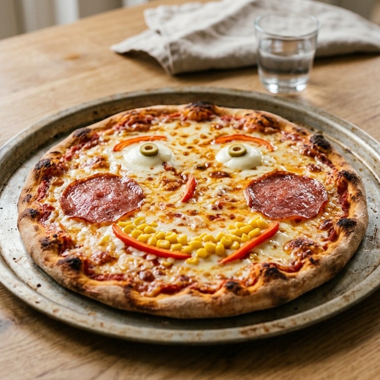 Kinder pizza recept