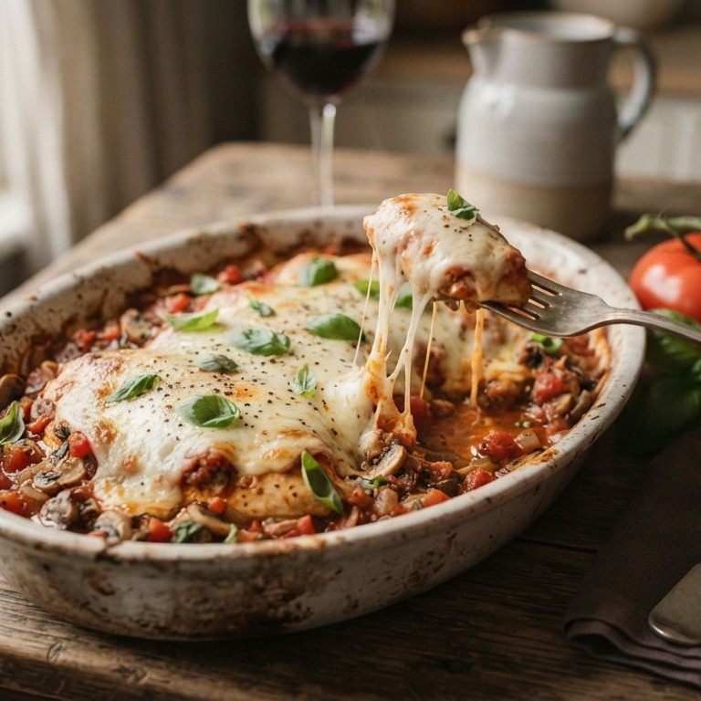 Kip á lá Bolognese recept