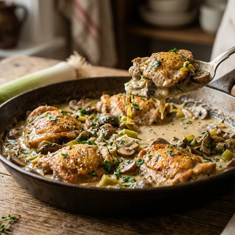 Kip Boursin recept