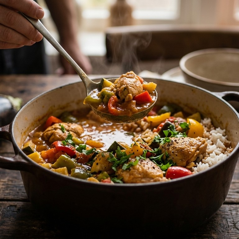 Kip-groentenpotje recept
