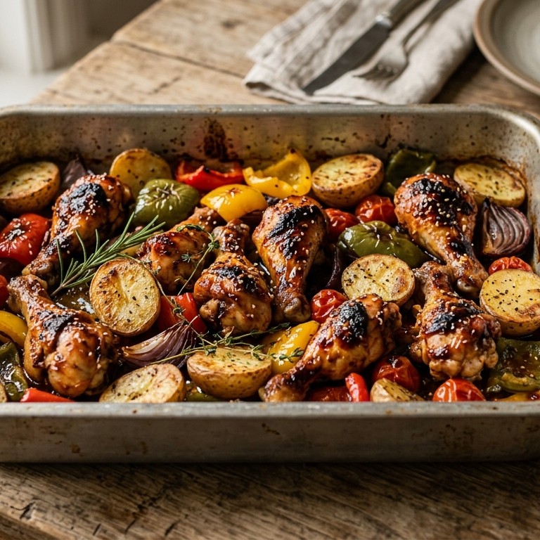 Kip/groenteschotel recept
