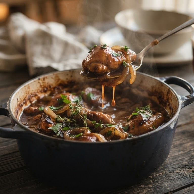 Kip hachee met Duvel recept