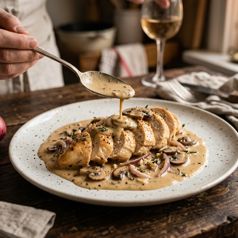 Kip in marsalawijn recept