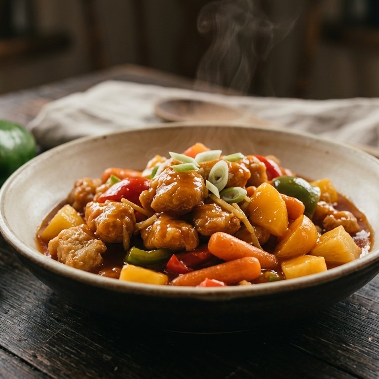 Kip in zoetzure saus recept