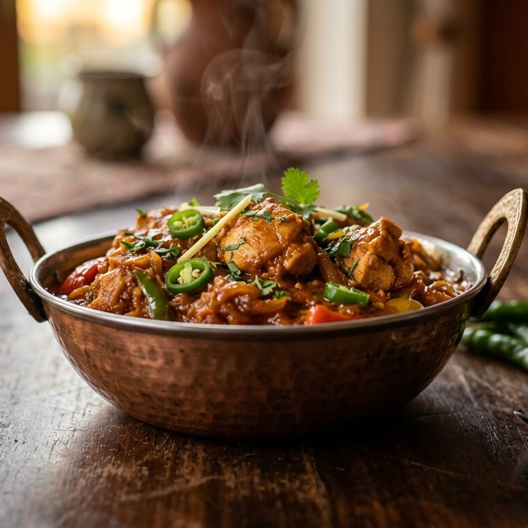 Kip jalfrezi recept