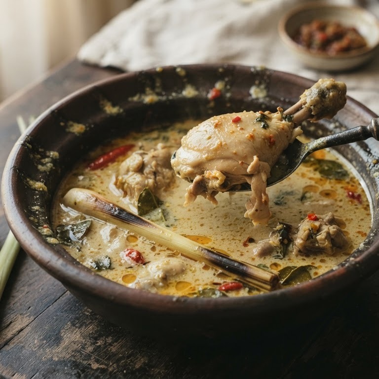 Kip kerrie recept