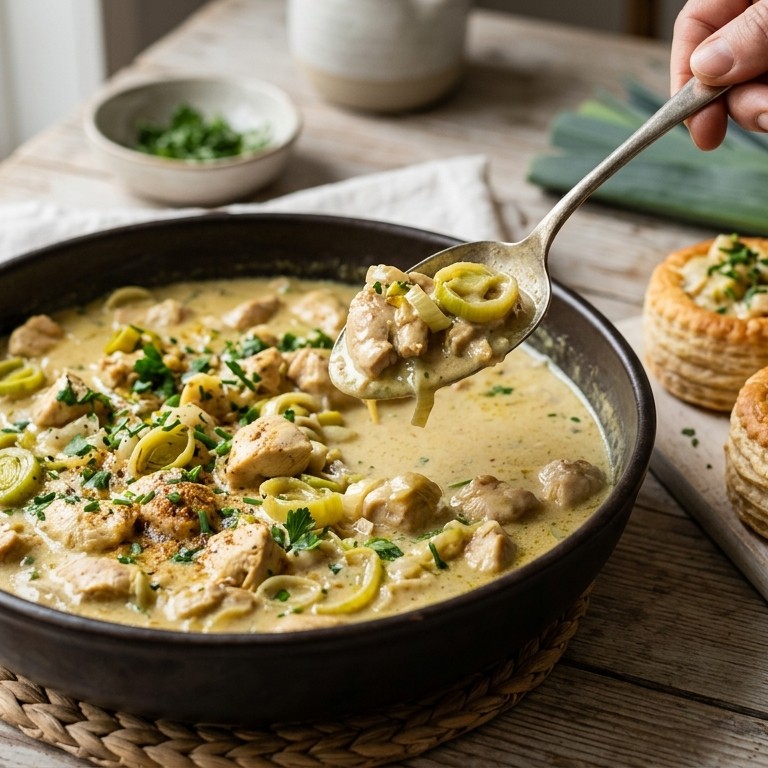 Kip- kerrieragout recept