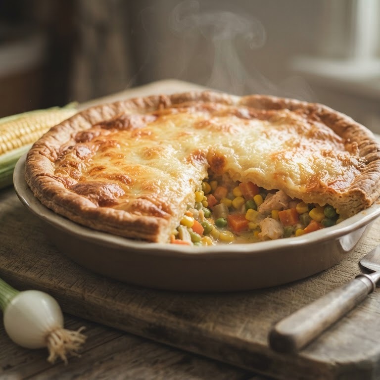 Kip-maïspie recept