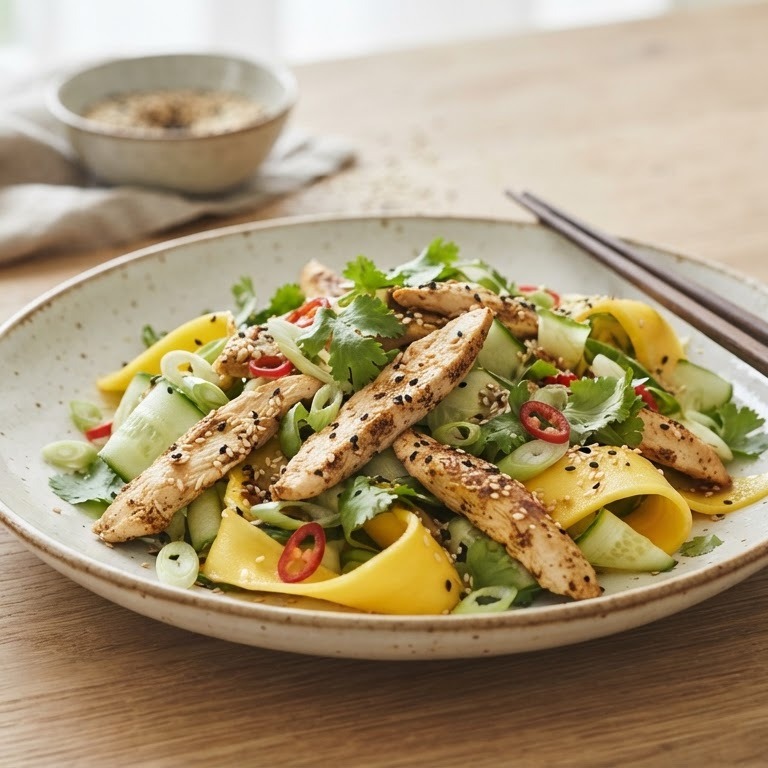 Kip-mangosalade recept