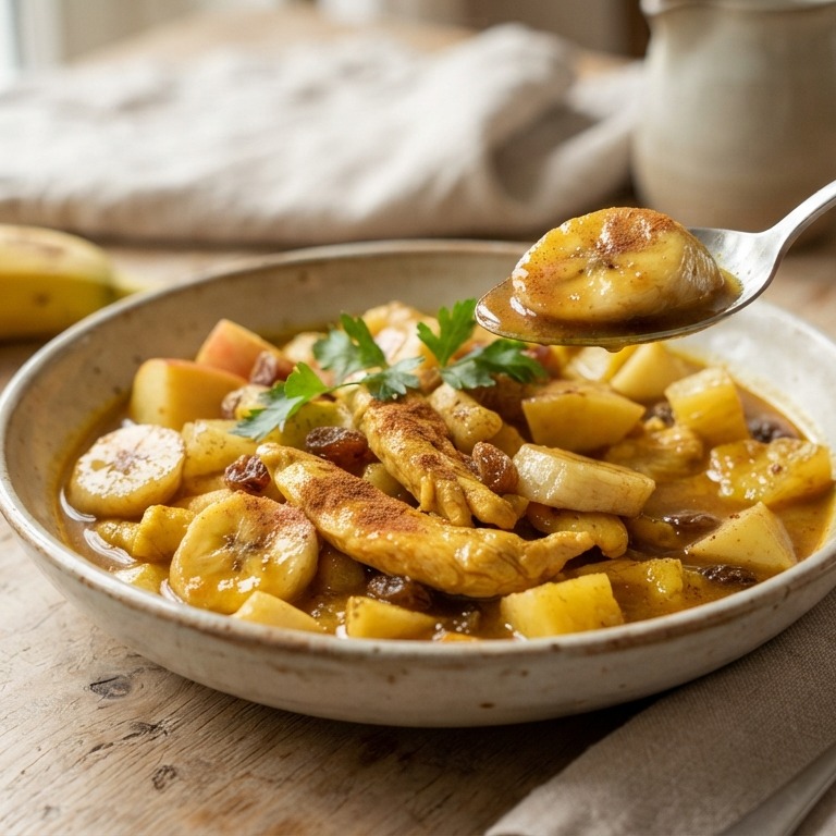 Kip met banaan recept