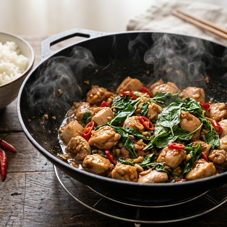 Kip met Basilicum recept