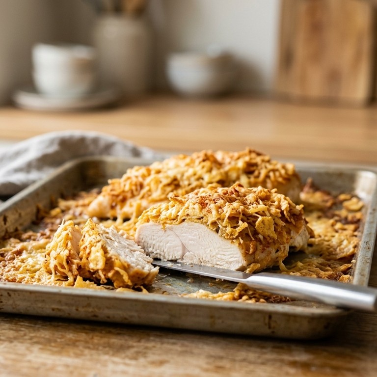 Kip met chips recept