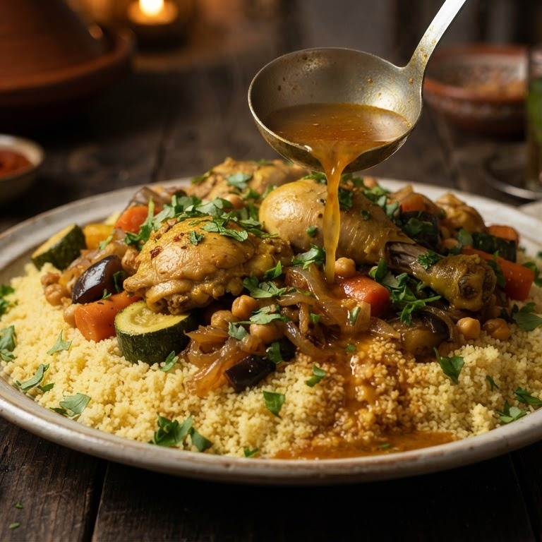 Kip met couscous recept