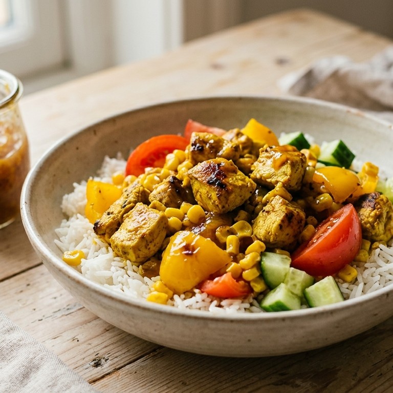 Kip met gele paprika recept