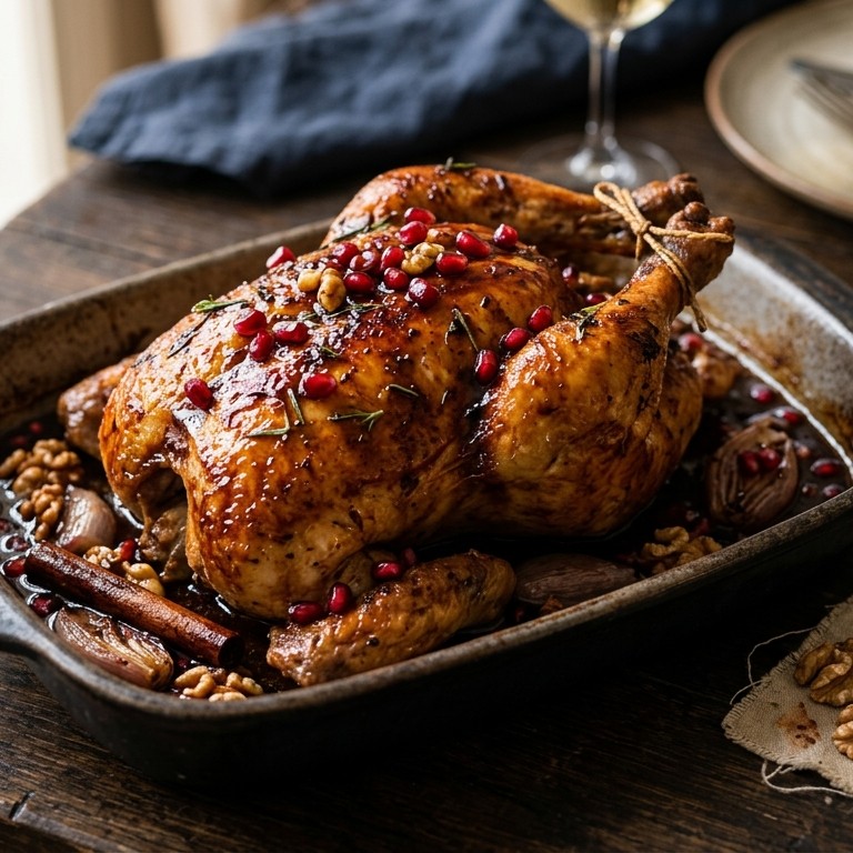 Kip met granaatappel recept