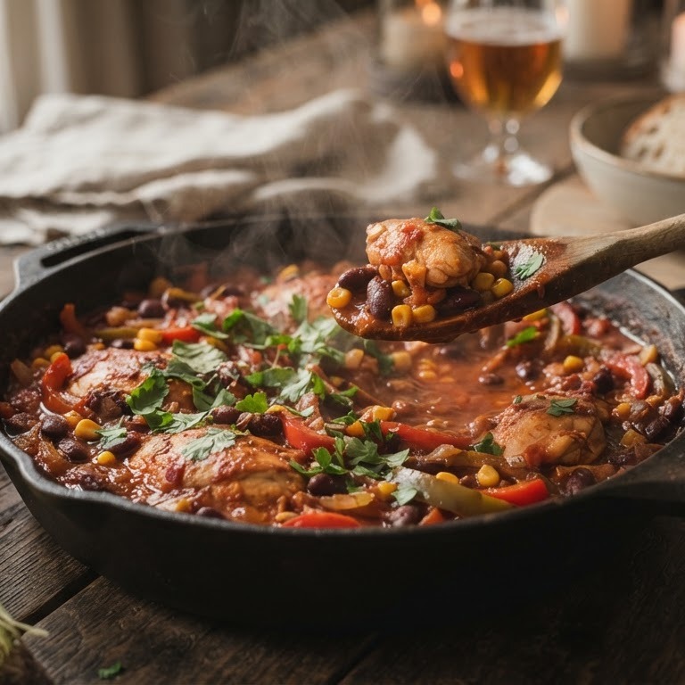Kip met kidneybonen recept