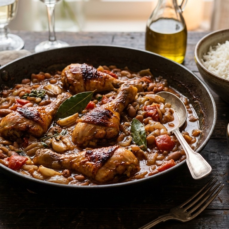 Kip met knoflook en ui recept