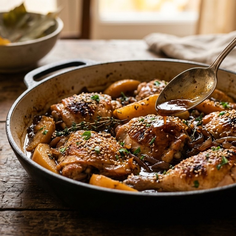 Kip met kweeperen recept