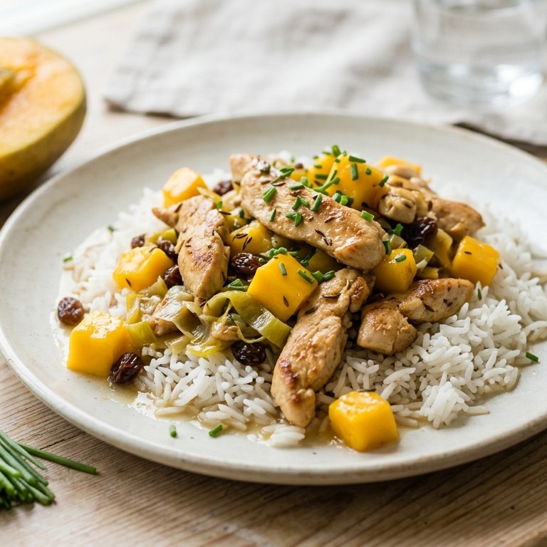 Kip met mango recept