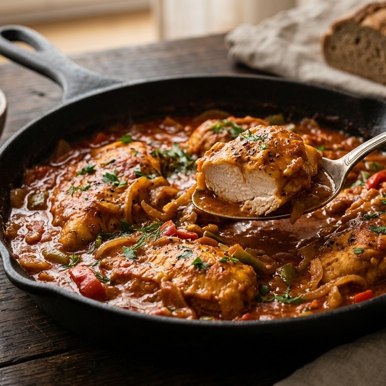 Kip met paprika recept