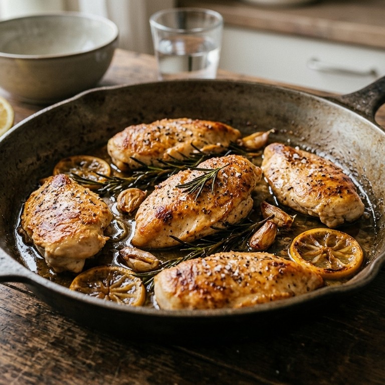 Kip met rozemarijn recept