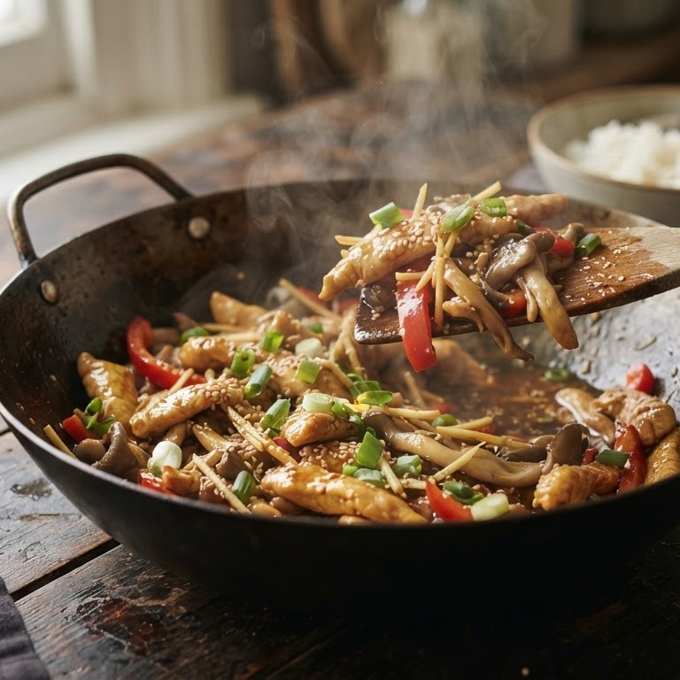 Kip met verse gember recept
