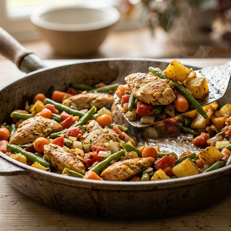 Kip met verse groenten recept