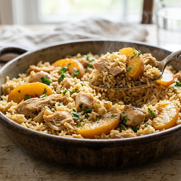 Kip pilaf recept