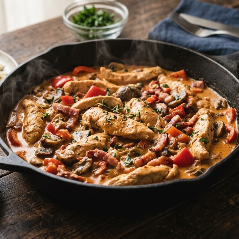 Kip Stroganoff recept