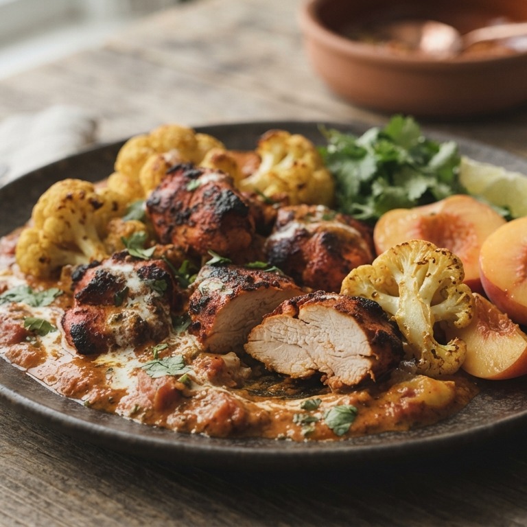 Kip tikka met bloemkool recept