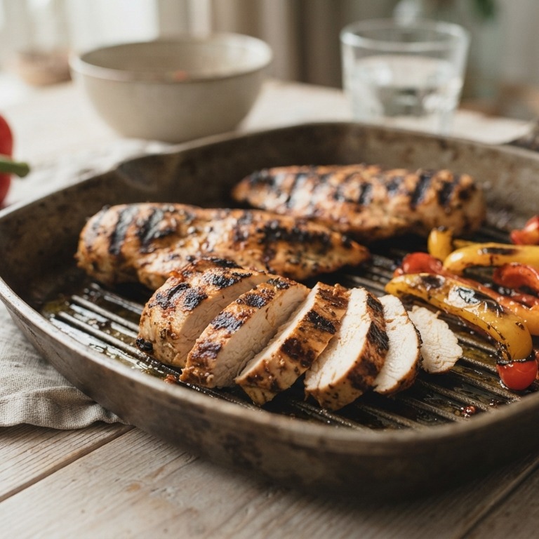 Kip uit de grillpan recept