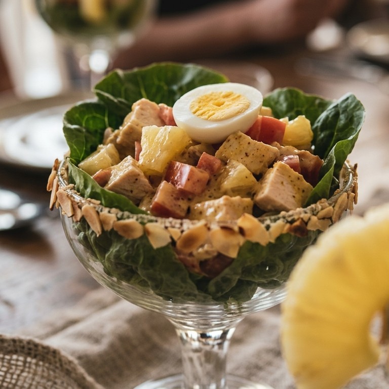 Kipcocktail met ananas recept