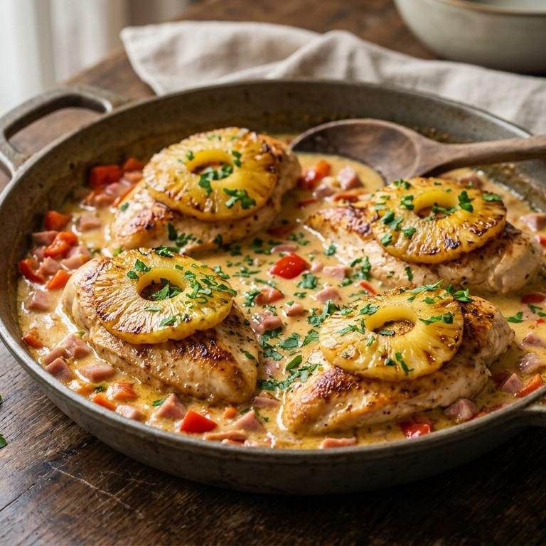 Kipfilet hawai recept