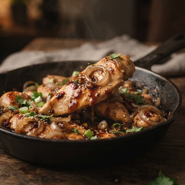 Kipfilet in saus recept