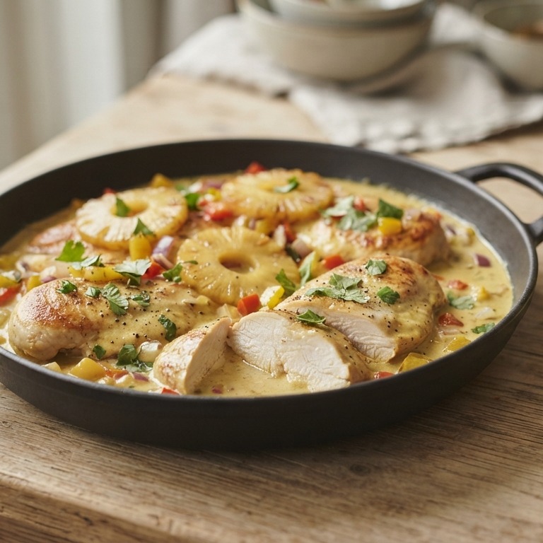 Kipfilet met ananas recept