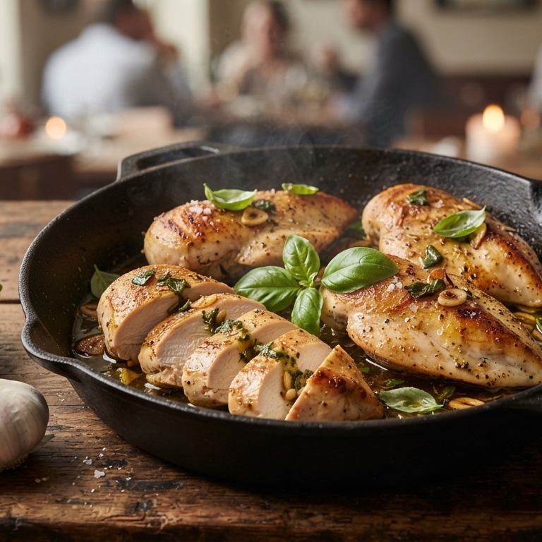 Kipfilet met basilicum recept
