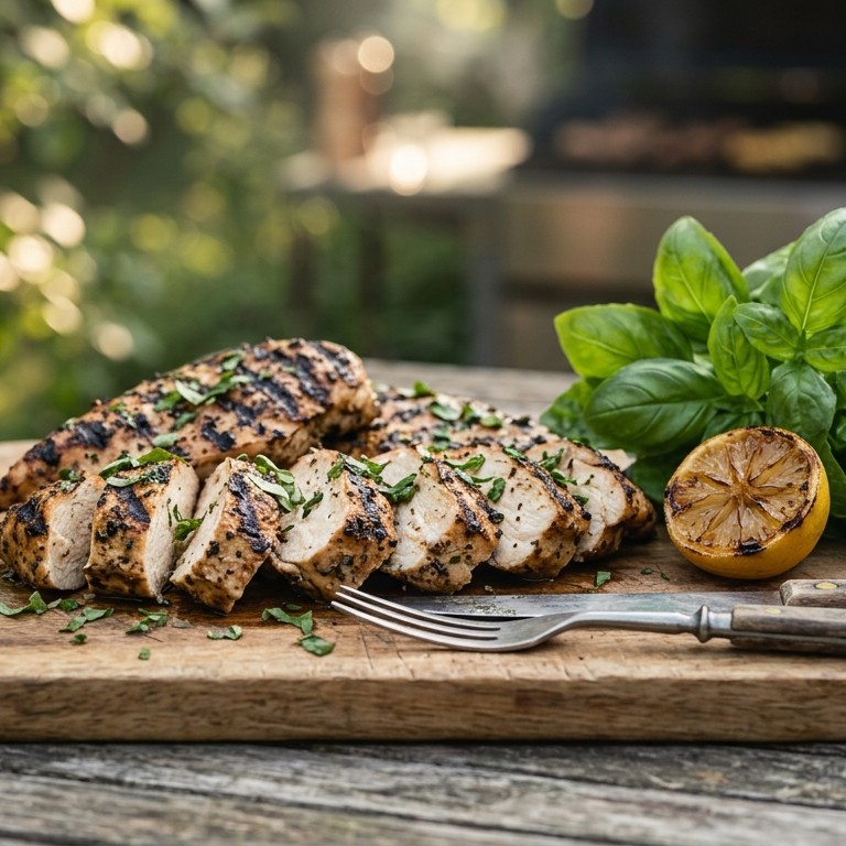 Kipfilet met kruiden voor op de BBQ recept