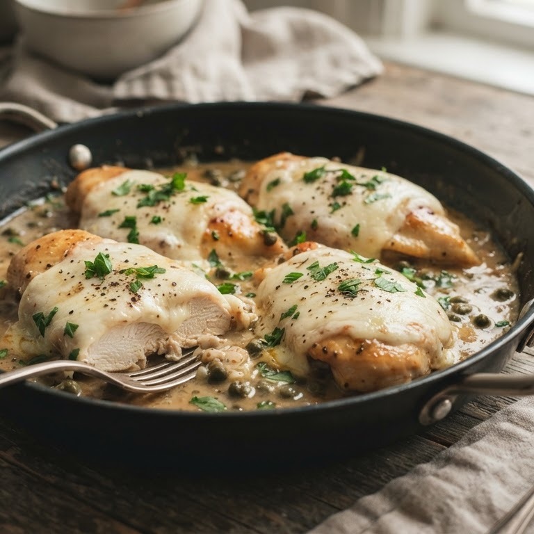Kipfilet met mozzarella recept