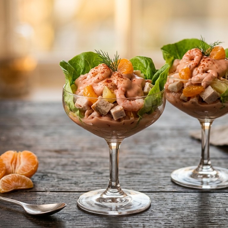 Kipgarnalen cocktail recept
