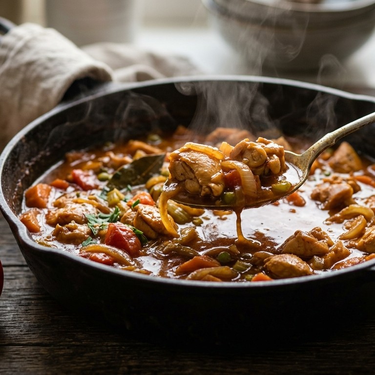 Kipgoulash recept