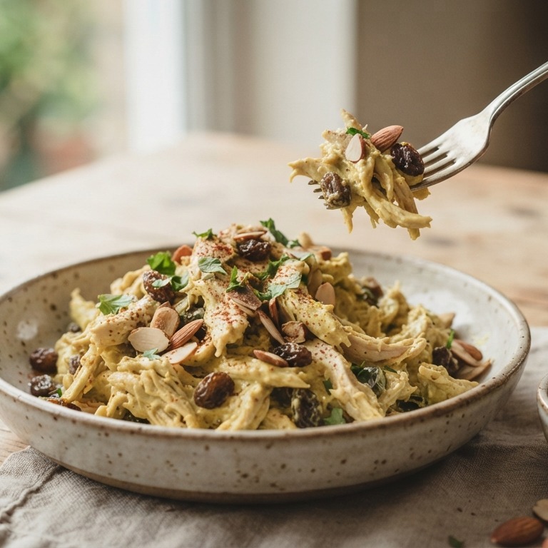 kipkerriesalade recept