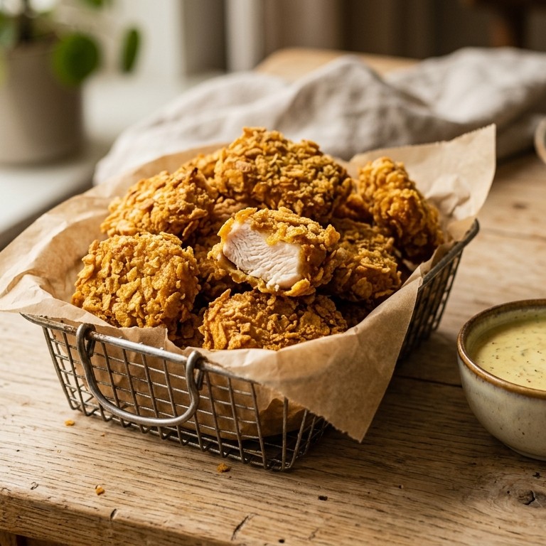 Kipnuggets recept