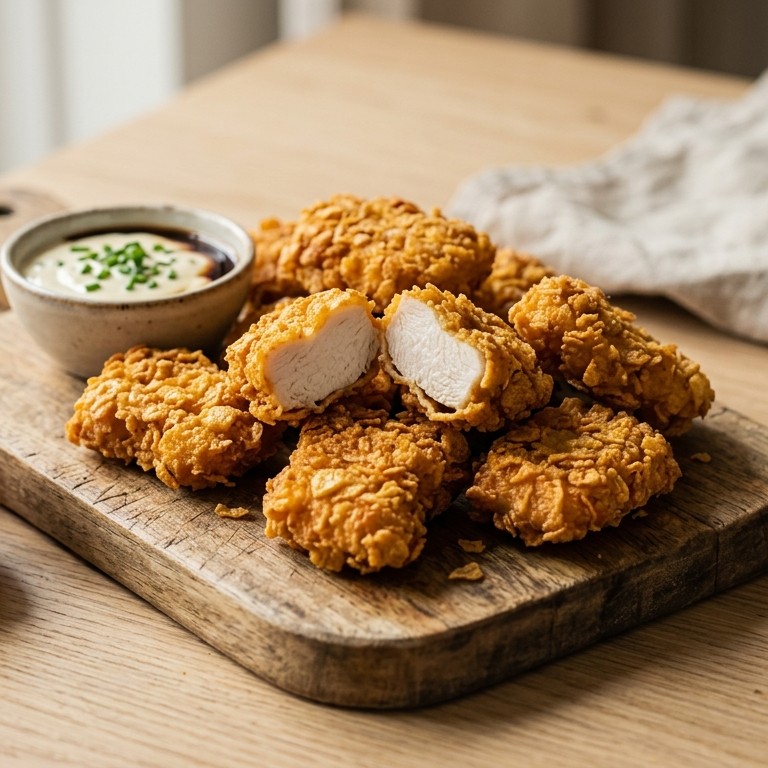 Kipnuggets recept