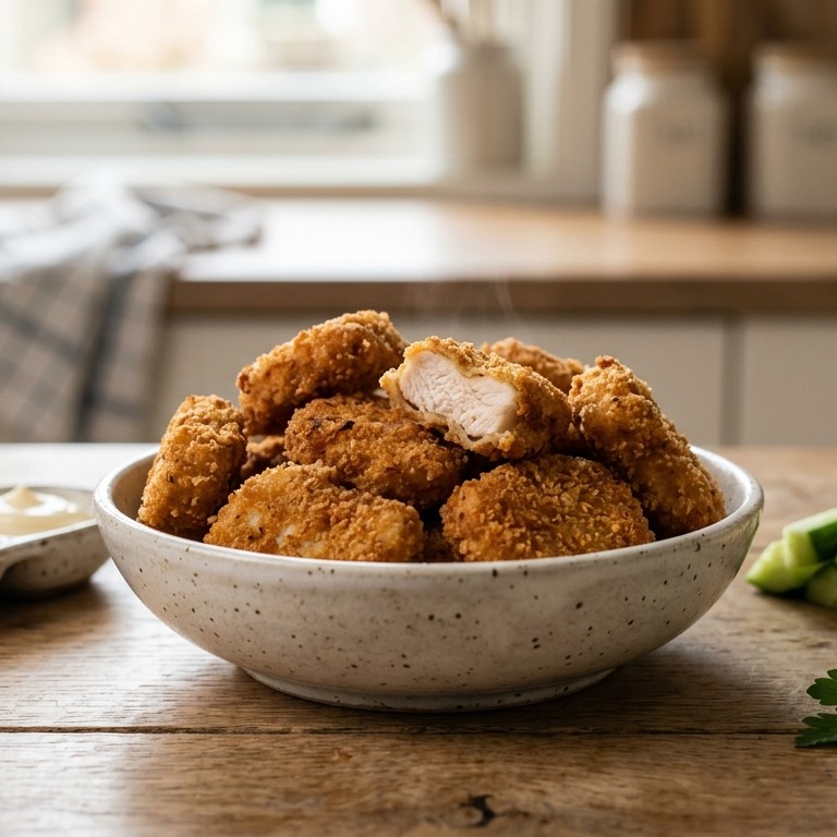 Kipnuggets recept