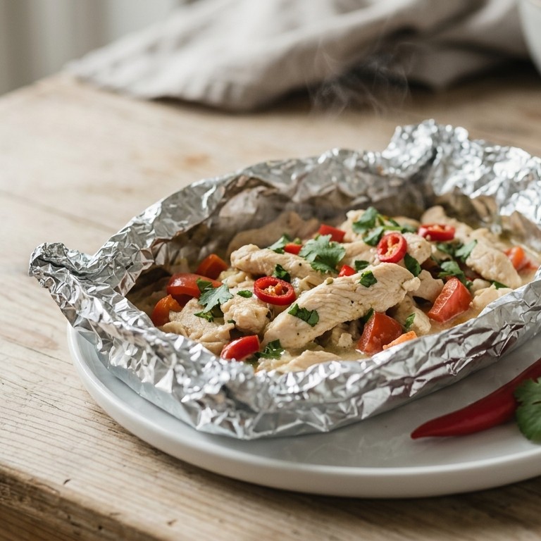 Kippakketje met paprika recept