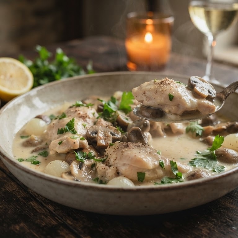 Kippenfricassee recept