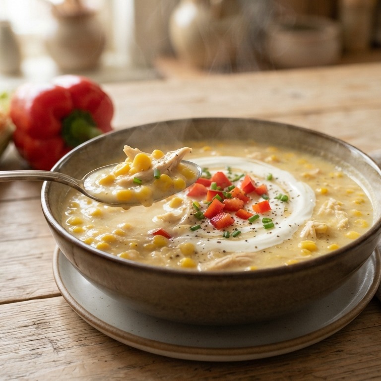 Kippenmaissoep recept