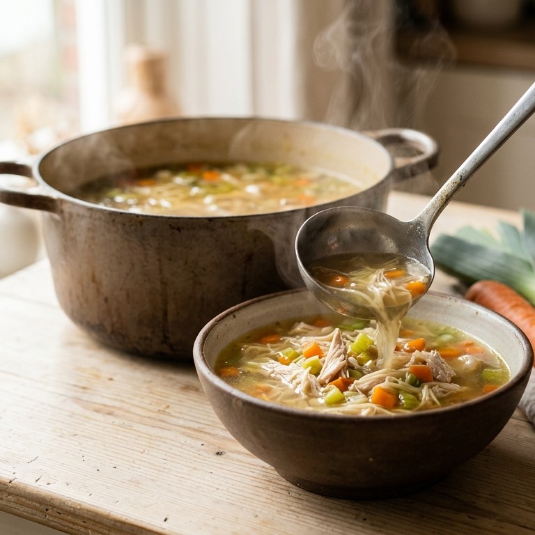 Kippensoep recept