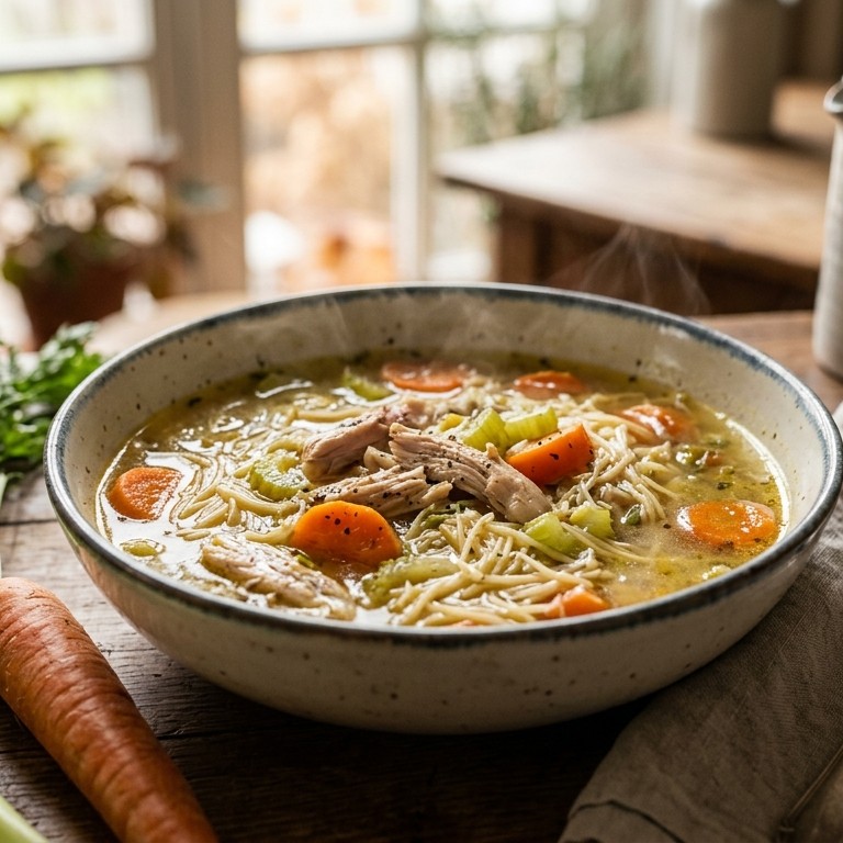 Kippensoep ala Lucie recept